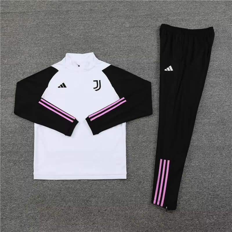 AAA Quality Juventus 23/24 White Soccer Tracksuit