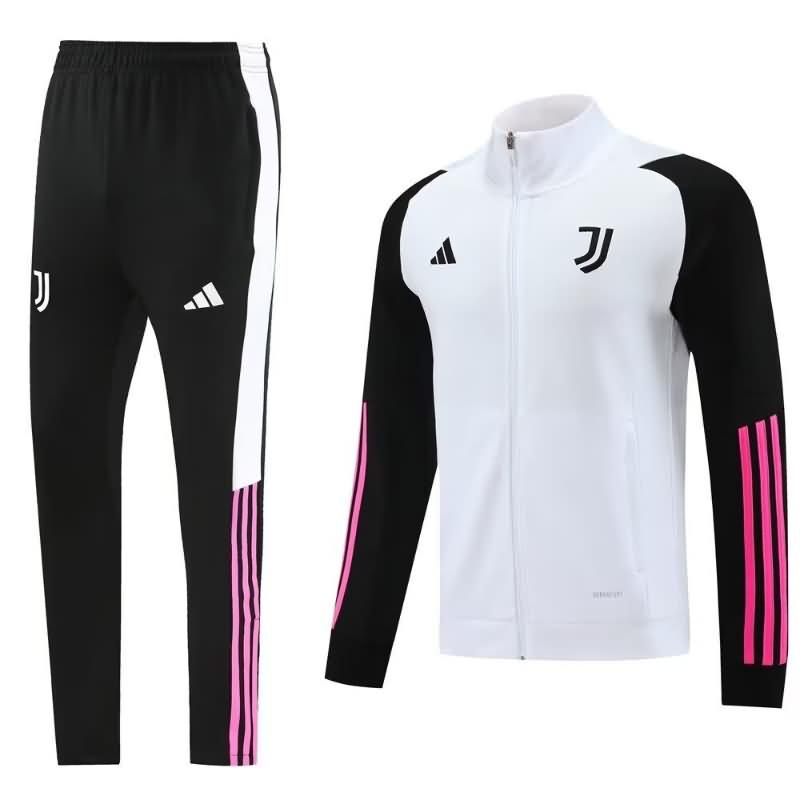 AAA Quality Juventus 23/24 White Soccer Tracksuit 02