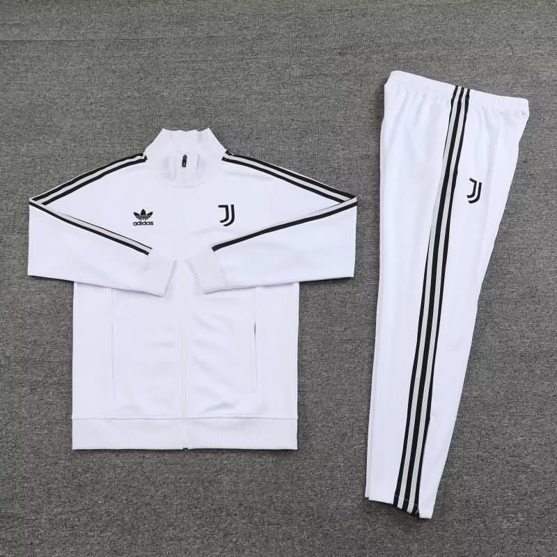 AAA Quality Juventus 23/24 White Soccer Tracksuit 04