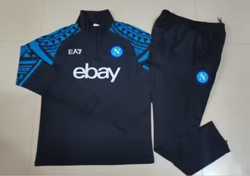 AAA Quality Napoli 23/24 Dark Blue Soccer Tracksuit