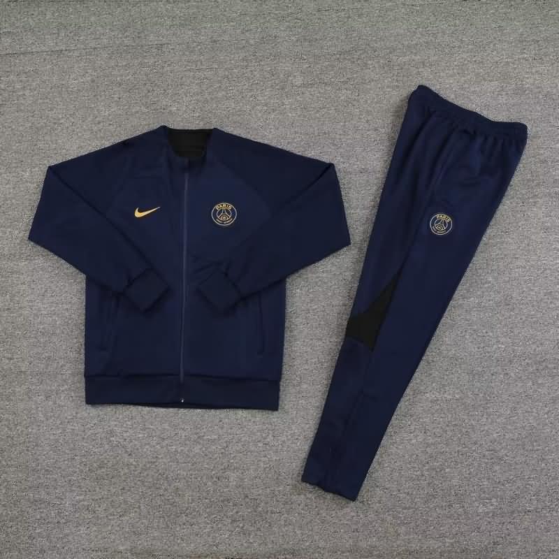 AAA Quality PSG 23/24 Dark Blue Soccer Tracksuit