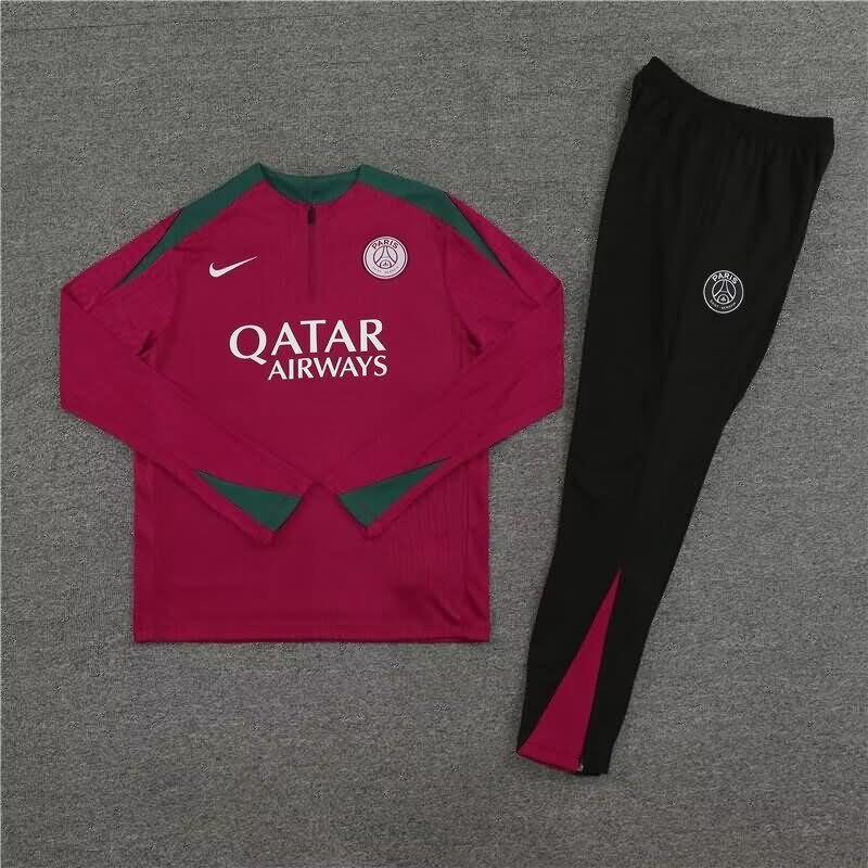 AAA Quality PSG 23/24 Red Soccer Tracksuit
