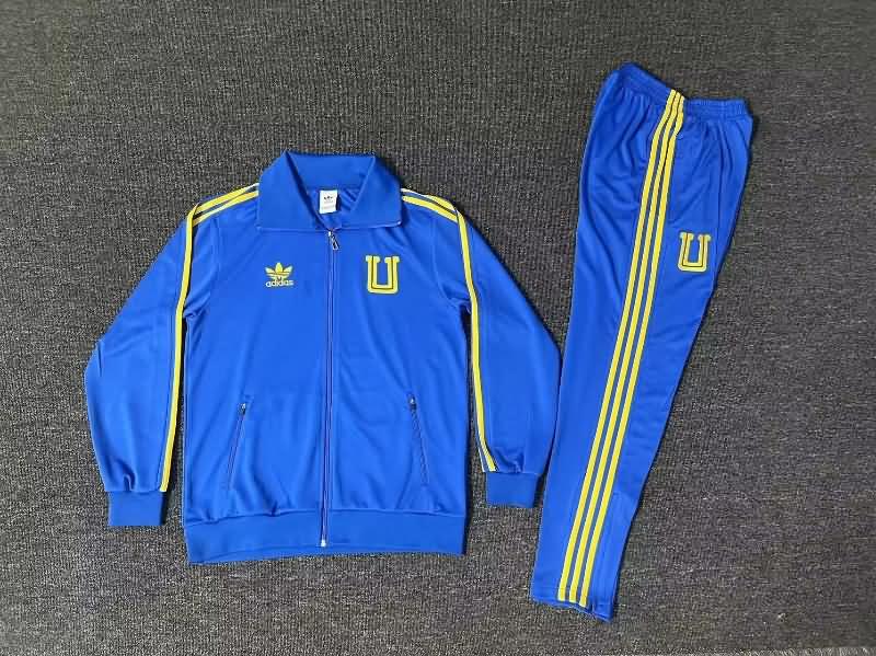 AAA Quality Tigres UANL 23/24 Blue Retro Soccer Tracksuit