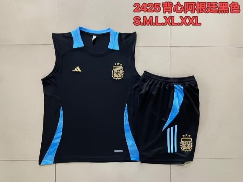 AAA Quality Argentina 2024 Black Soccer Training Sets 02