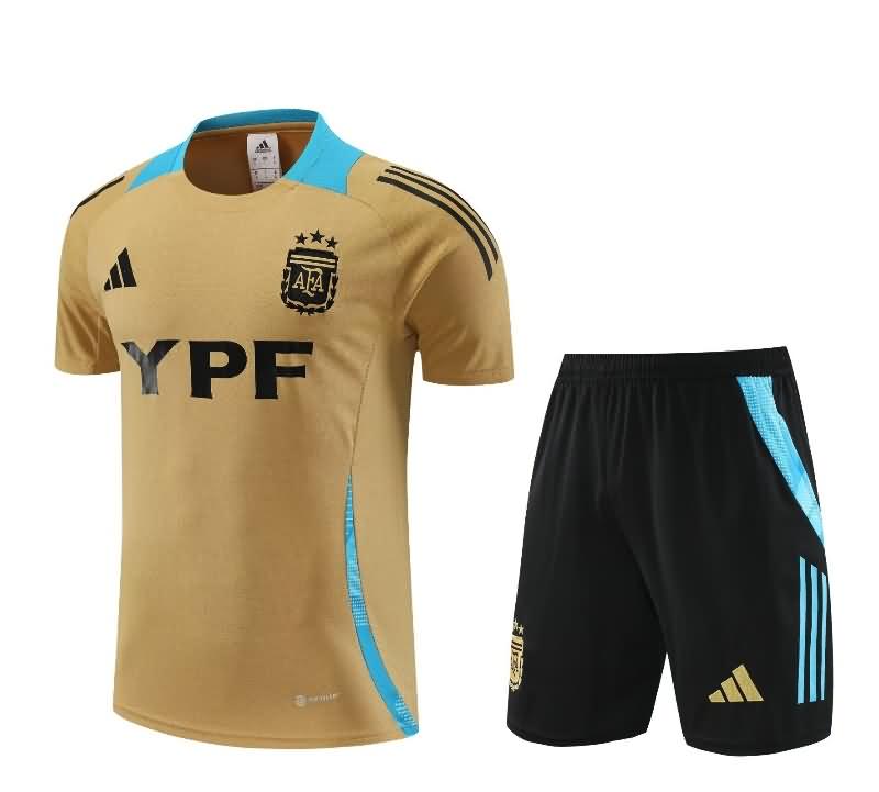 AAA Quality Argentina 2024 Gold Soccer Training Sets 02