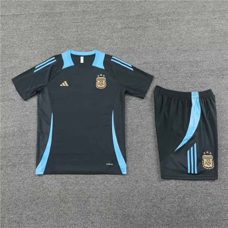AAA Quality Argentina 2024 Grey Soccer Training Sets 02