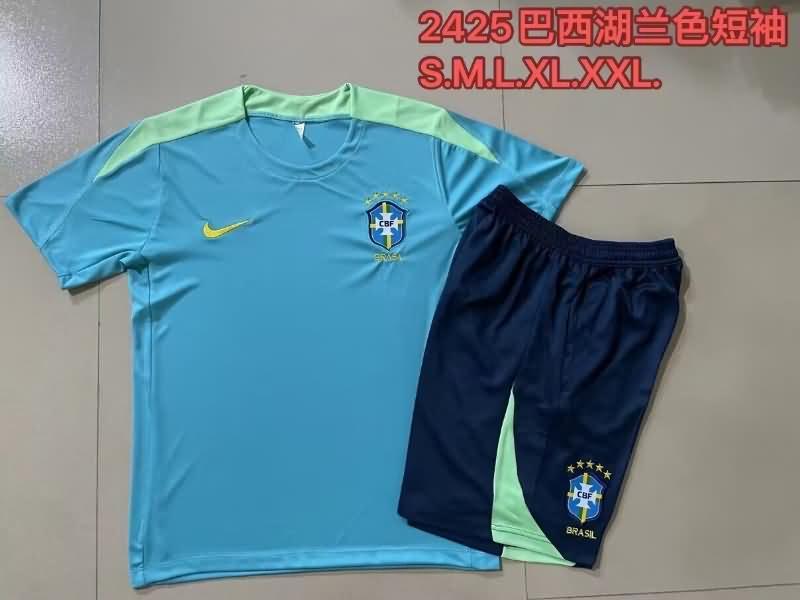 AAA Quality Brazil 2024 Light Blue Soccer Training Sets