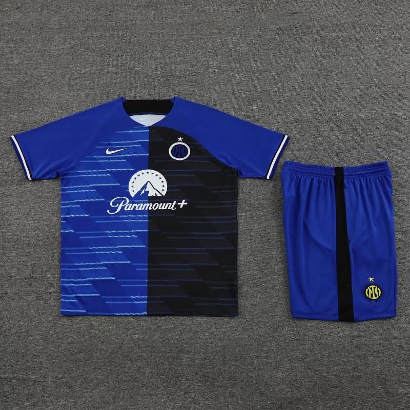 AAA Quality Inter Milan 23/24 Blue Soccer Training Sets