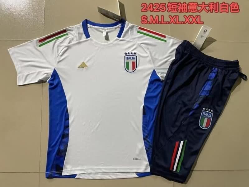 AAA Quality Italy 2024 White Soccer Training Sets 04