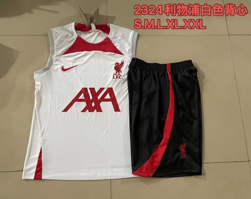 AAA Quality Liverpool 23/24 White Soccer Training Sets