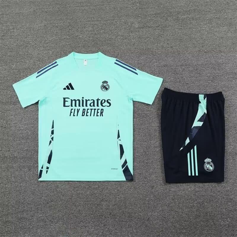 AAA Quality Real Madrid 23/24 Green Soccer Training Sets 02