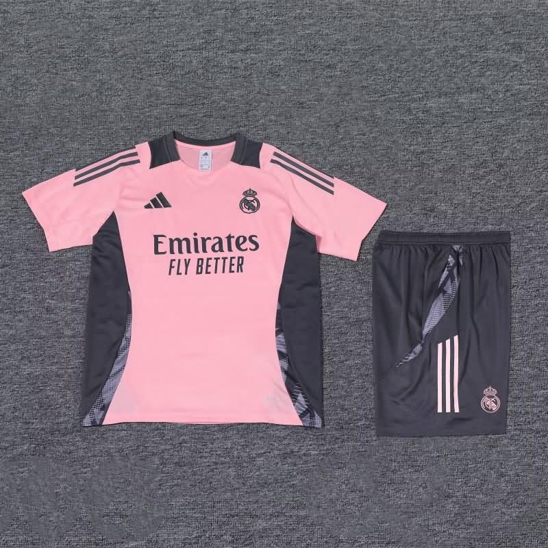 AAA Quality Real Madrid 23/24 Pink Soccer Training Sets