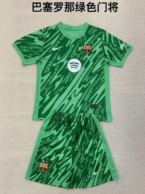 Barcelona 24/25 Goalkeeper Green Soccer Jersey