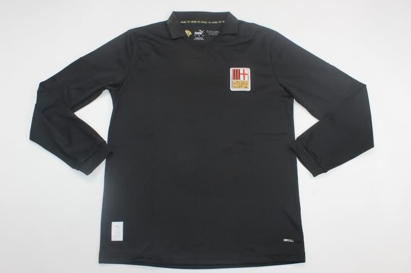 AAA Quality AC Milan 125th Anniversary Black Long Sleeve Soccer Jersey