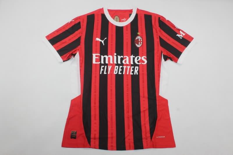 AAA Quality AC Milan 24/25 Home Soccer Jersey (Player) Leaked