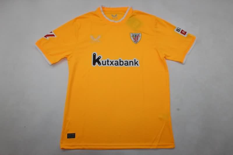 AAA Quality Athletic Bilbao 24/25 Goalkeeper Yellow Soccer Jersey