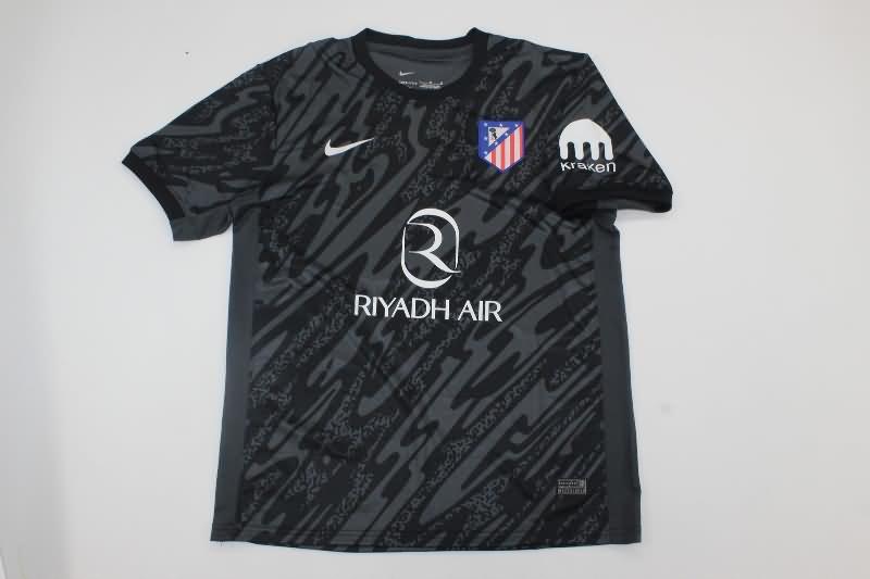 AAA Quality Atletico Madrid 24/25 Goalkeeper Black Soccer Jersey