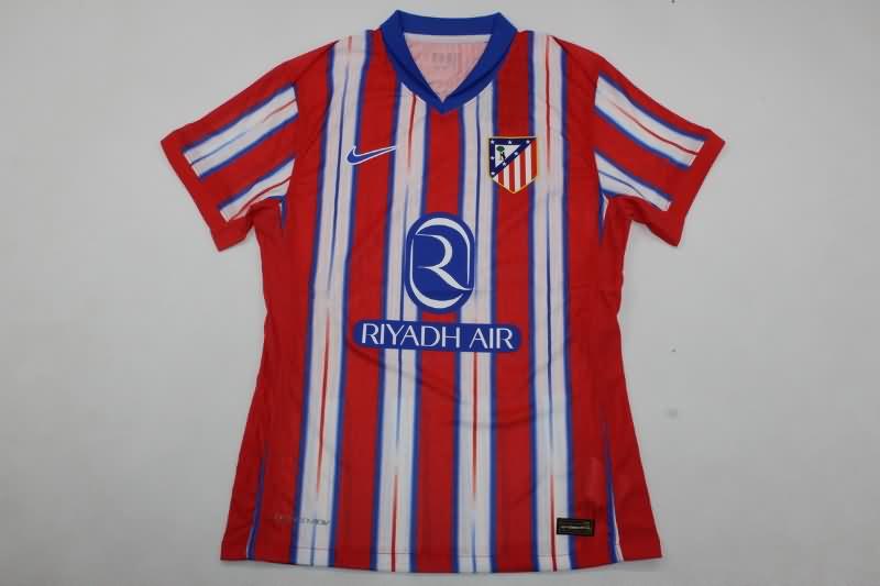 AAA Quality Atletico Madrid 24/25 Home Soccer Jersey (Player)