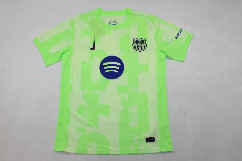 AAA Quality Barcelona 24/25 Third Soccer Jersey Sponsor