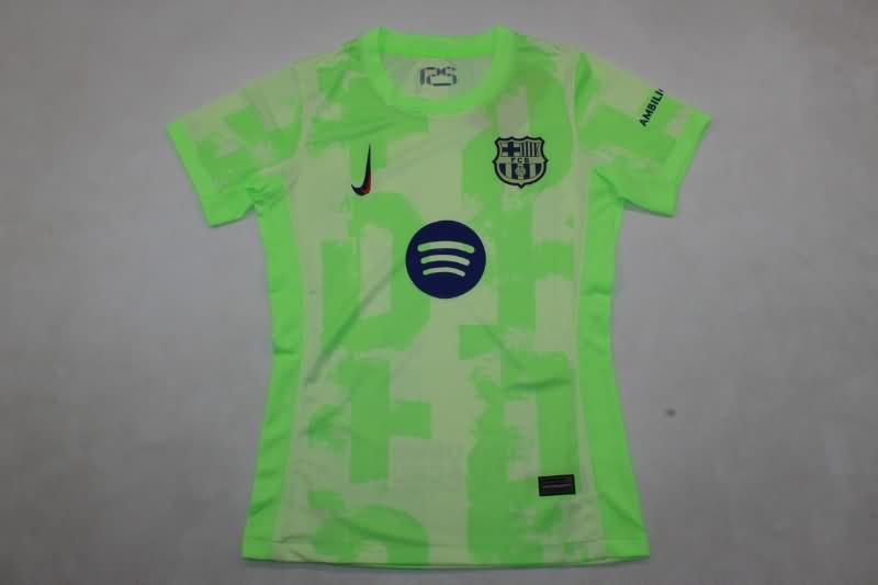 AAA Quality Barcelona 24/25 Third Women Soccer Jersey Sponsor