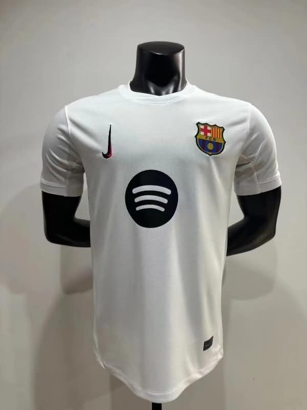 AAA Quality Barcelona 24/25 White Soccer Jersey