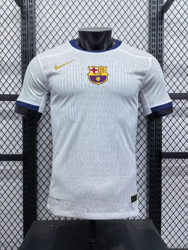 AAA Quality Barcelona 24/25 White Soccer Jersey (Player) 02