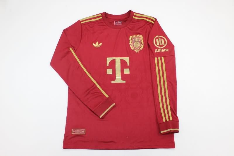 AAA Quality Bayern Munich 125th Anniversary Long Sleeve Soccer Jersey (Player)