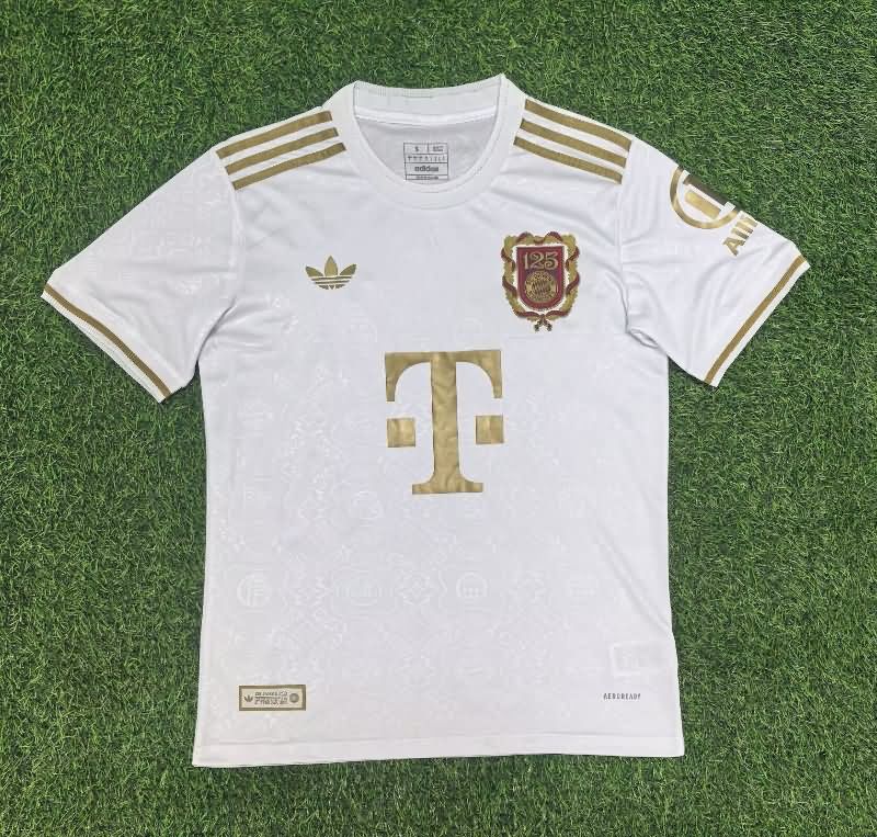 AAA Quality Bayern Munich 125th Anniversary White Soccer Jersey