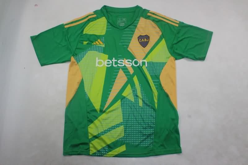 AAA Quality Boca Juniors 2024 Goalkeeper Green Soccer Jersey