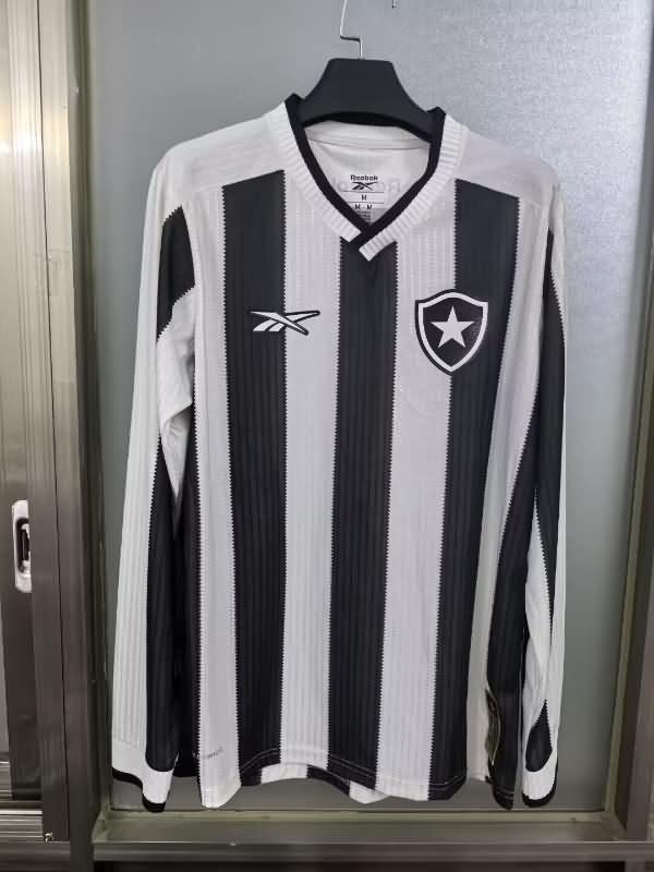 AAA Quality Botafogo 2024 Home Long Sleeve Soccer Jersey