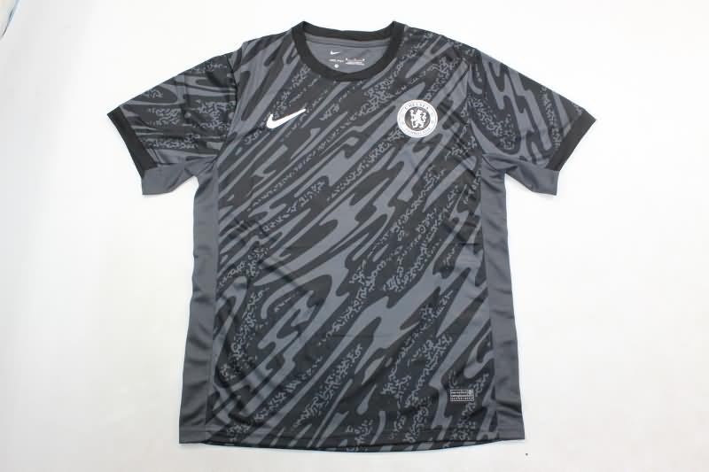 AAA Quality Chelsea 24/25 Goalkeeper Black Soccer Jersey