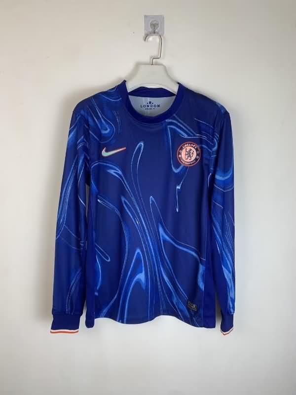 AAA Quality Chelsea 24/25 Home Long Sleeve Soccer Jersey