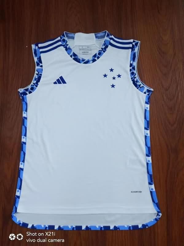 AAA Quality Cruzeiro 2024 Training Vest Soccer Jersey 02