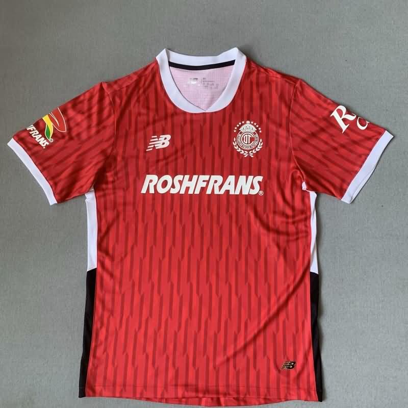 AAA Quality Deportivo Toluca 24/25 Home Soccer Jersey (Player)