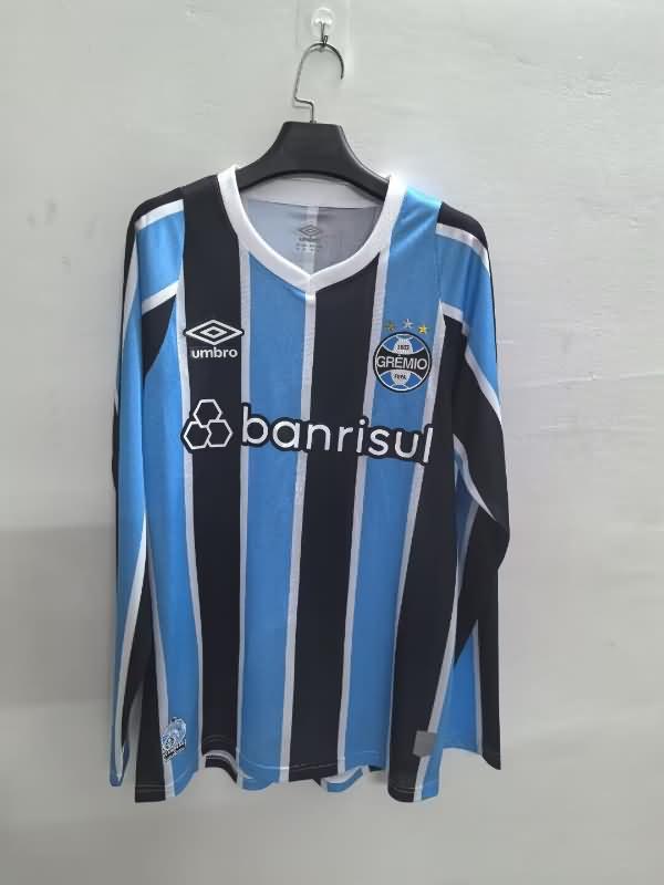 AAA Quality Gremio 2024 Home Long Sleeve Soccer Jersey