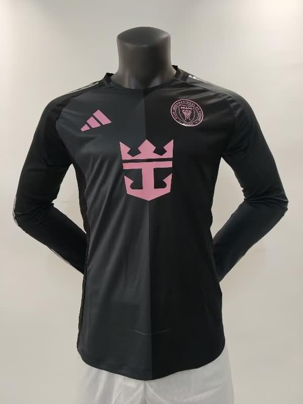 AAA Quality Inter Miami 2025 Away Long Sleeve Soccer Jersey (Player)