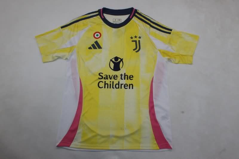 AAA Quality Juventus 24/25 Away Soccer Jersey Sponsor