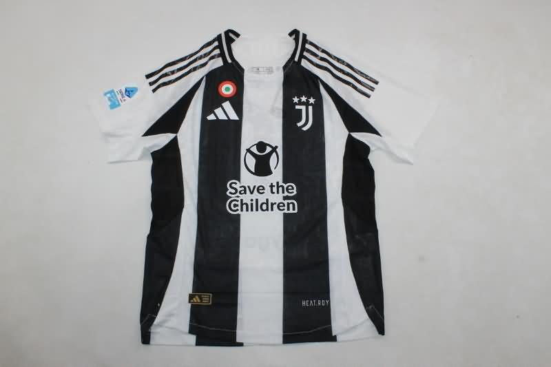 AAA Quality Juventus 24/25 Home Soccer Jersey Sponsor