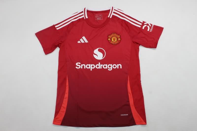 AAA Quality Manchester United 24/25 Home Soccer Jersey