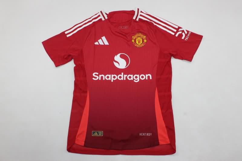 AAA Quality Manchester United 24/25 Home Soccer Jersey (Player)