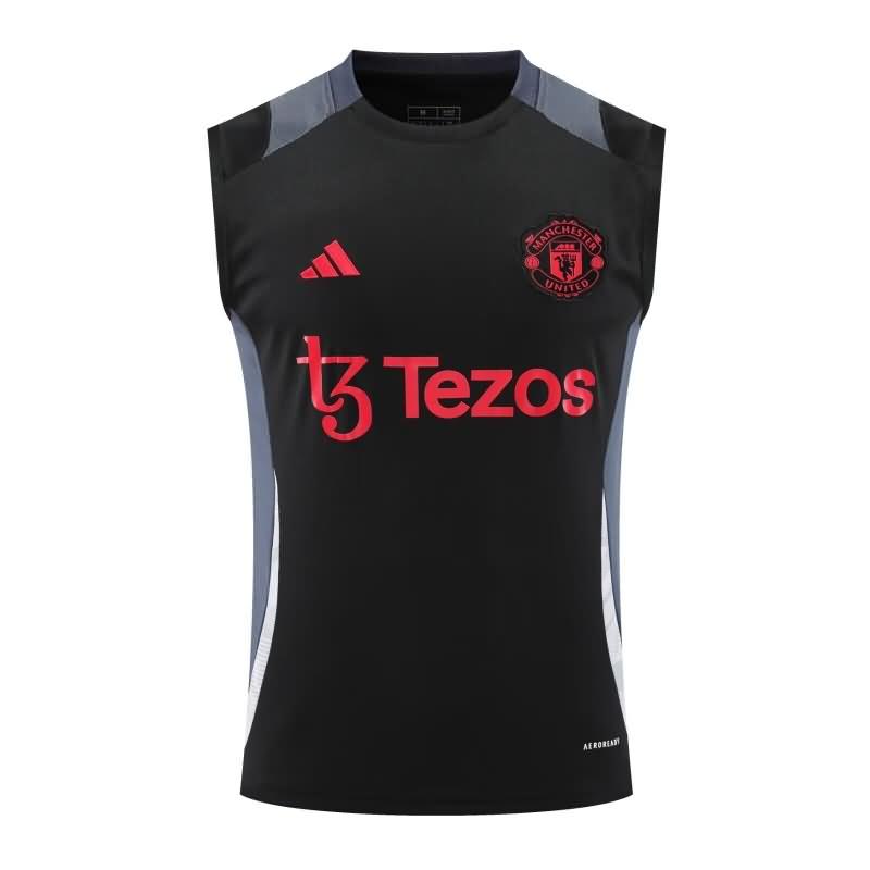 AAA Quality Manchester United 24/25 Training Vest Soccer Jersey