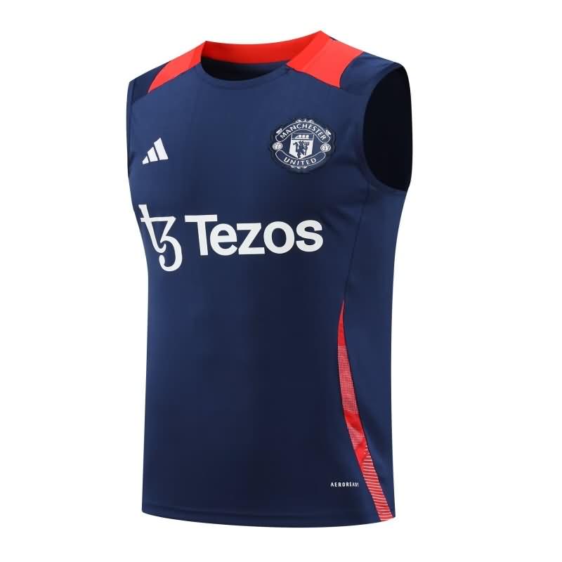 AAA Quality Manchester United 24/25 Training Vest Soccer Jersey 02