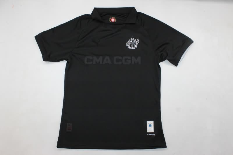 AAA Quality Marseilles 24/25 Black Soccer Jersey (Player)