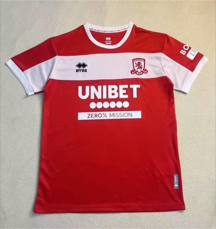 AAA Quality Middlesbrough 24/25 Home Soccer Jersey