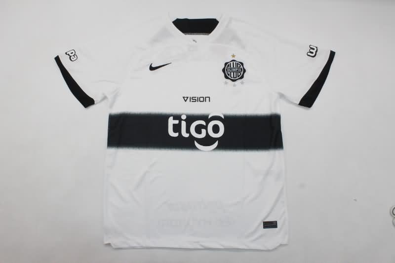 AAA Quality Olimpia 2024 Home Soccer Jersey
