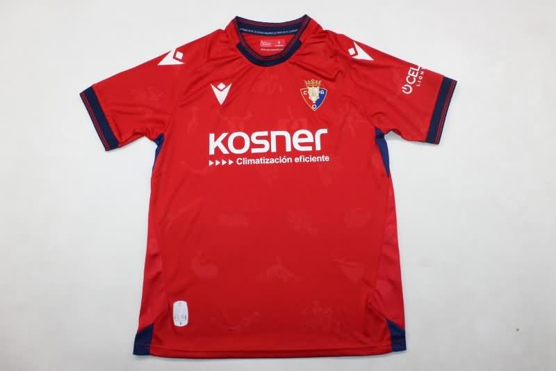 AAA Quality Osasuna 24/25 Home Soccer Jersey