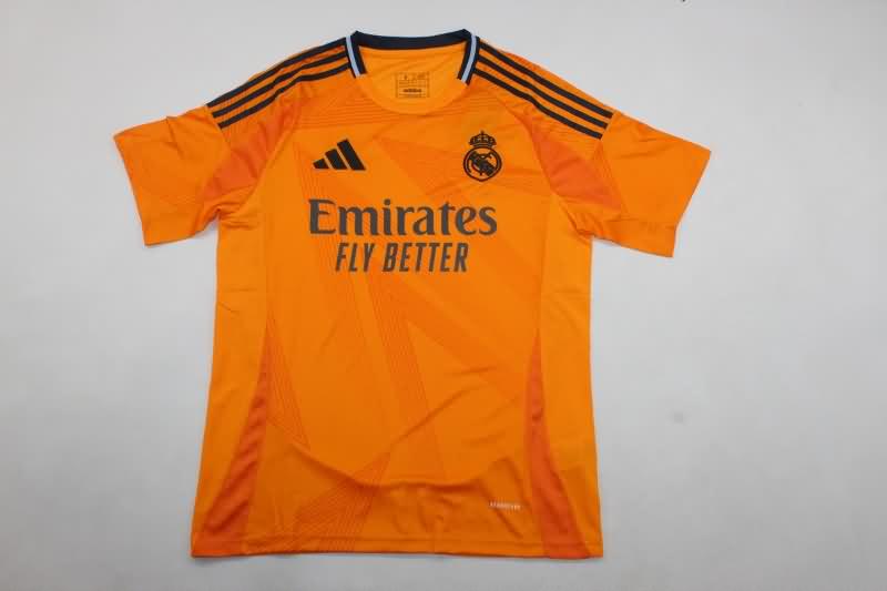 AAA Quality Real Madrid 24/25 Orange Soccer Jersey