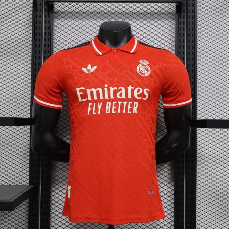 AAA Quality Real Madrid 24/25 Red Soccer Jersey (Player)