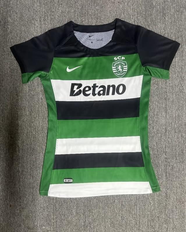 AAA Quality Sporting Lisbon 24/25 Home Women Soccer Jersey