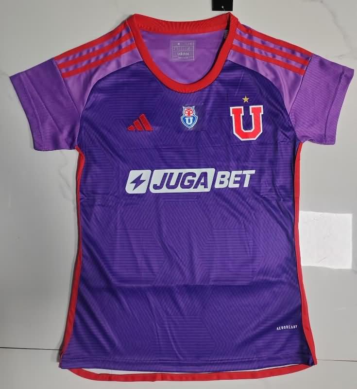 AAA Quality Universidad Chile 2024 Third Women Soccer Jersey